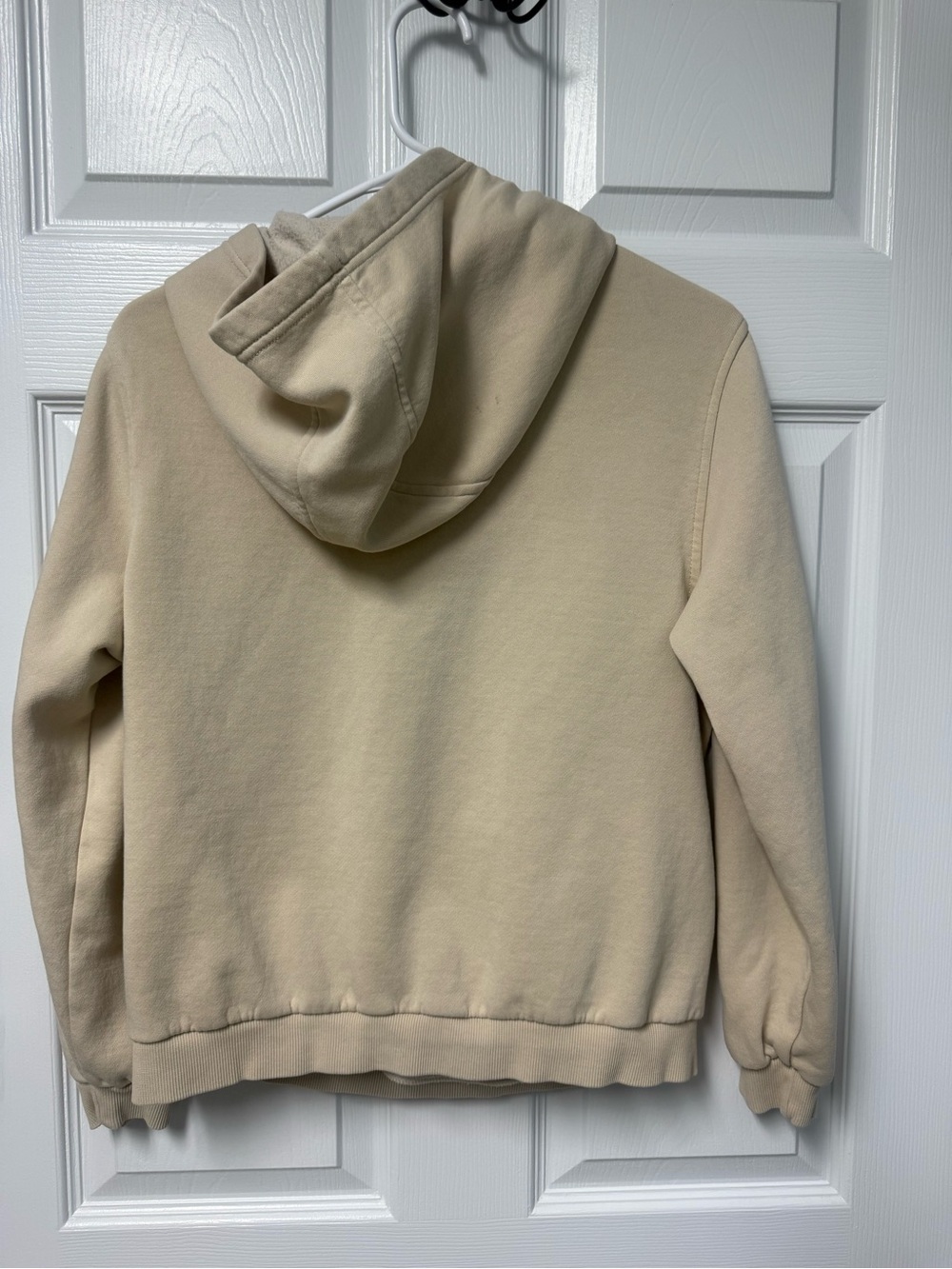 Nike Big Kids Cream Hooded Pullover Sweatshirt
